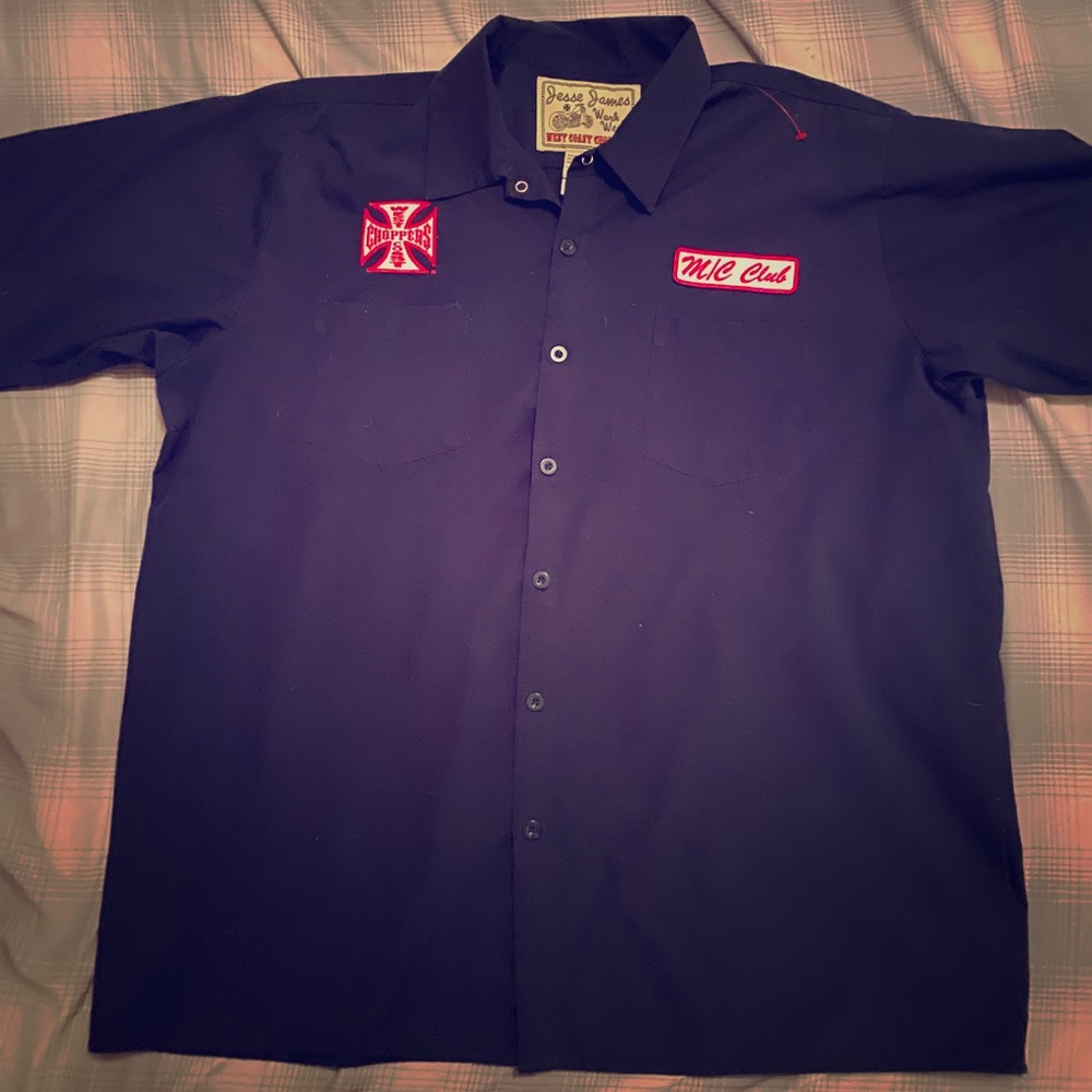 🚨SOLD🚨 West Coast Choppers Button Up
